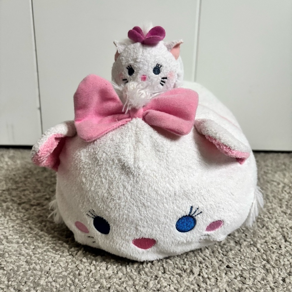 Disney Marie Tsum Tsum Plush Toy Set